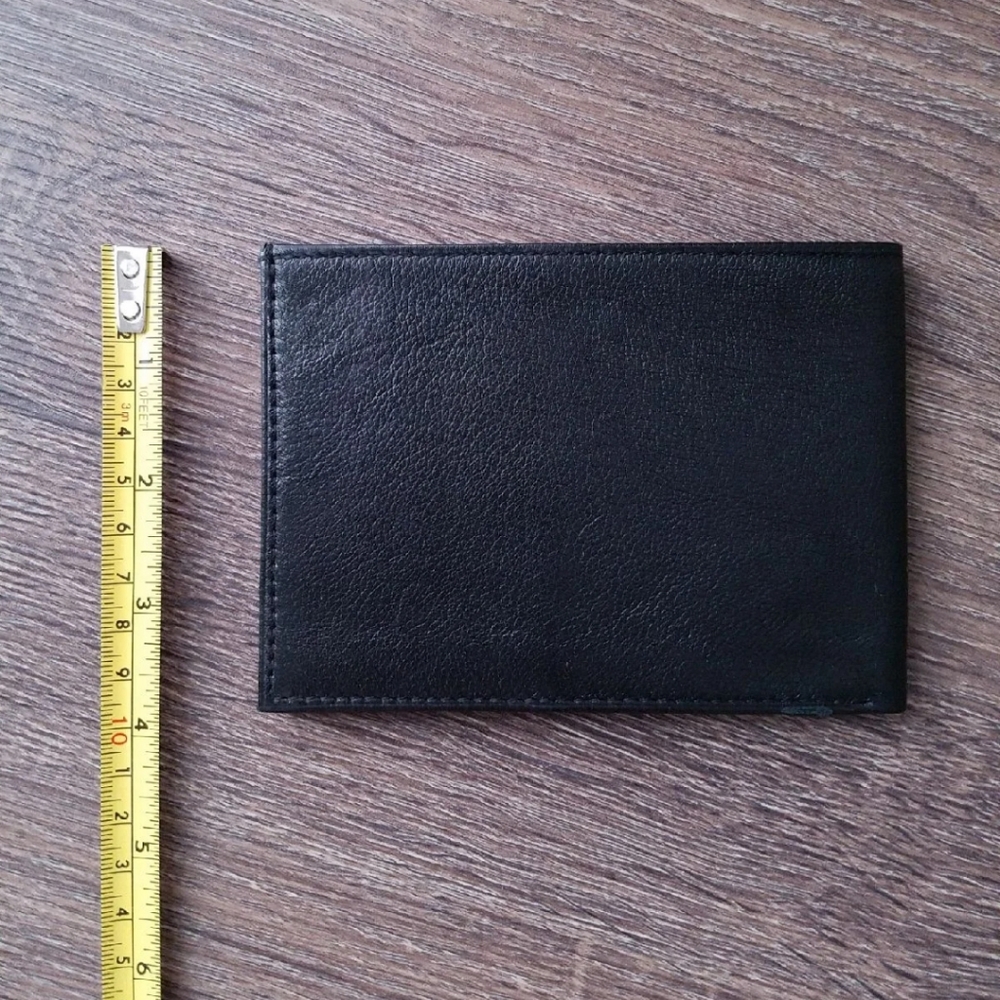 NEW thin black wallet